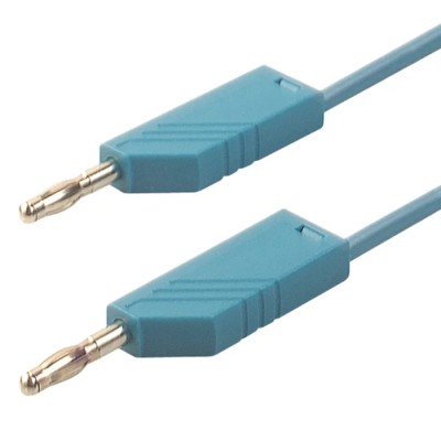 Hirschmann Test & Measurement Connector Test Lead 16A, 30 V AC, 60 V DC, Blue, 1.5 m Lead Length 934093102