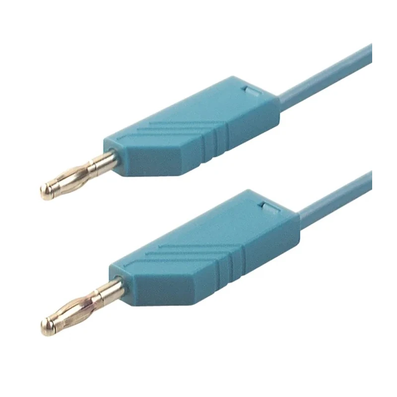 Hirschmann Test & Measurement Connector Test Lead 16A, 30 V AC, 60 V DC, Blue, 1.5 m Lead Length 934093102