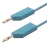 Hirschmann Test & Measurement Connector Test Lead 16A, 30 V AC, 60 V DC, Blue, 1.5 m Lead Length 934093102