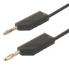 Hirschmann Test & Measurement Connector Test Lead 16A, 30 V AC, 60 V DC, Black, 1.5 m Lead Length 934093100