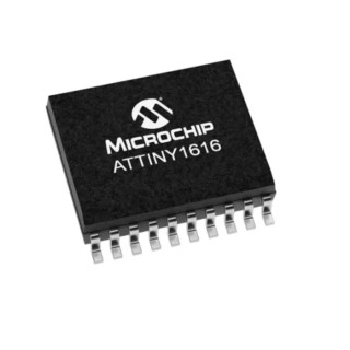 Microchip 8-bit AVR ATTINY1616 Microcontroller 20 MHz, 16kB Flash, 20-Pin SOIC ATTINY1616