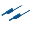 Hirschmann Test & Measurement Connector Test Lead 10A, 1000 V AC/DC, Blue, 250 mm Lead Length 975694702