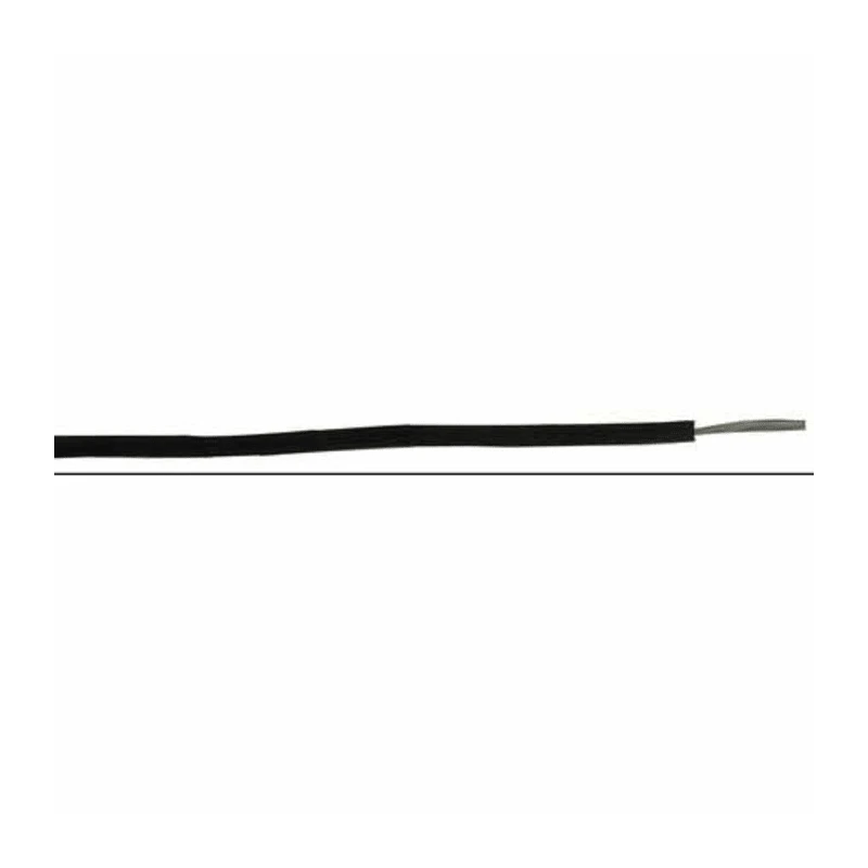 RS PRO Black 4 mm² Hook Up Wire, 12 AWG, 56/0.3 mm Core Strands, 100 m Length, Cross Linked Polyolefin Jacket 885-0869
