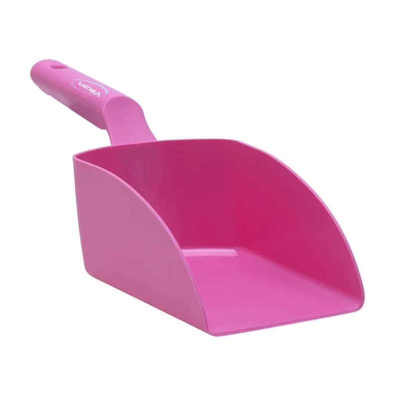 Vikan Polypropylene Measuring Scoop Pink 1 Litre Lightweight Durable Hand Scoop 56751