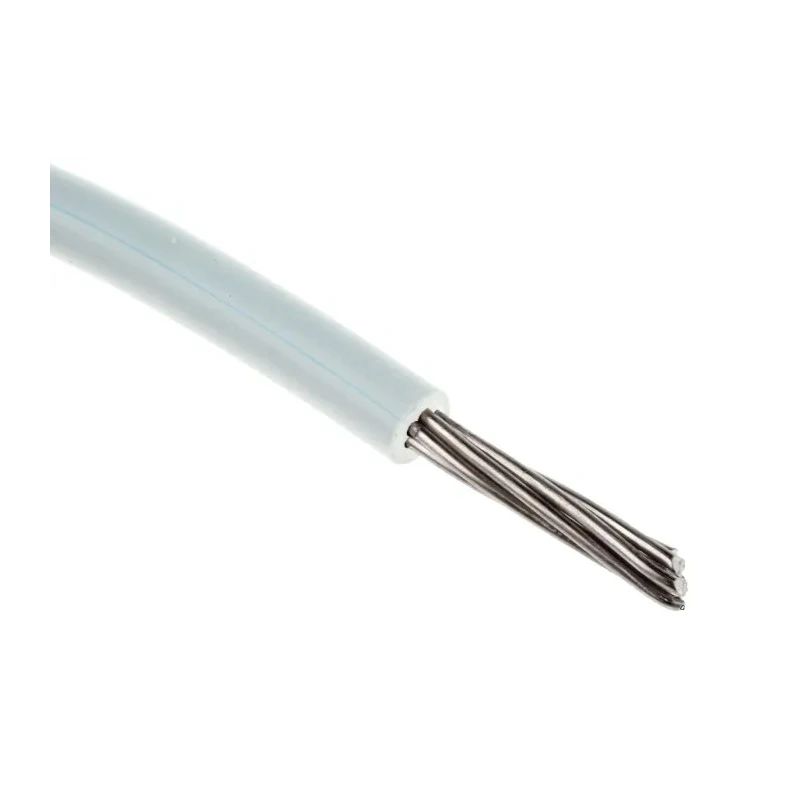 RS PRO White 0.2 mm² 20 AWG 19/0.2 mm Core Strands 100 m Ethylene Tetrafluoroethylene Hook Up Wire 885-0872