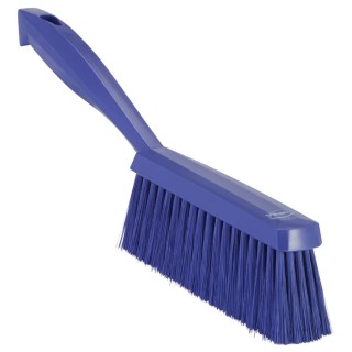 Vikan Purple Hand Brush with 48 mm Polyester Bristles, 110x330x35 mm, Soft Hand Brush 45878