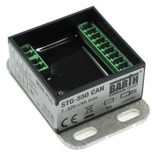 BARTH lococube Mini-PLC Series PLC I/O Module, 5-Input Analogue Digital, 5 Digital Outputs, 32.7 V dc, Panel Mount 0850-0550