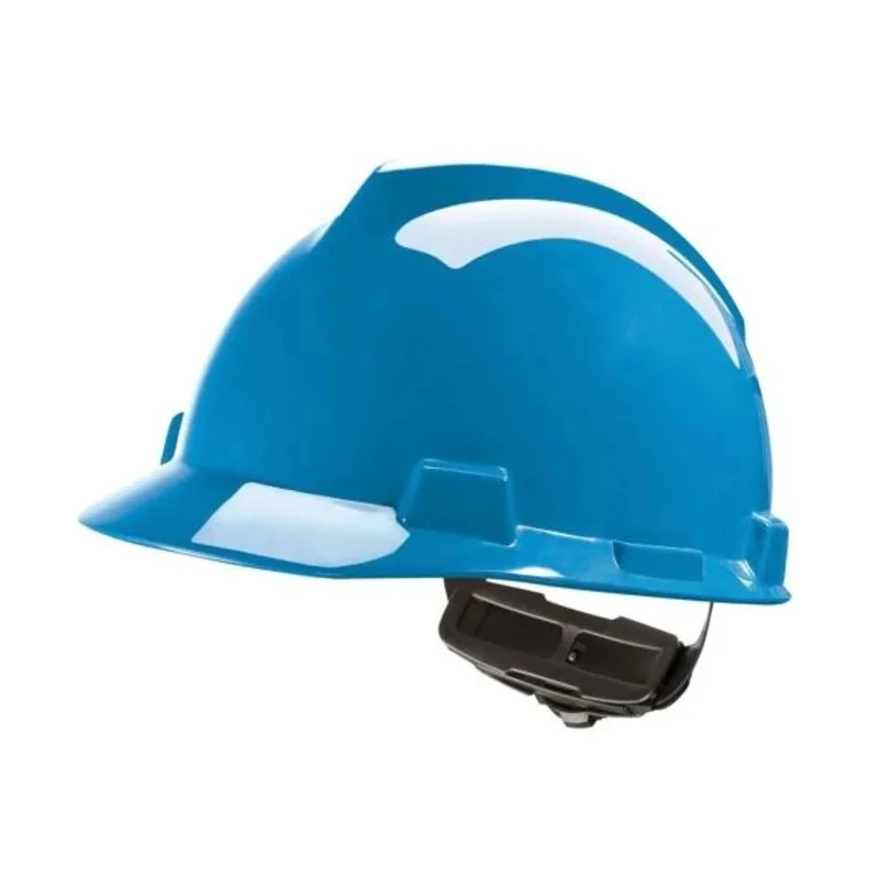 MSA Safety V-Gard Blue Safety Helmet Adjustable GV151-0000000-000