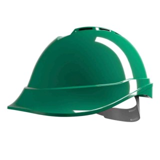 MSA Safety V-Gard 200 Green Ventilated Adjustable Safety Helmet GV641-0000000-000
