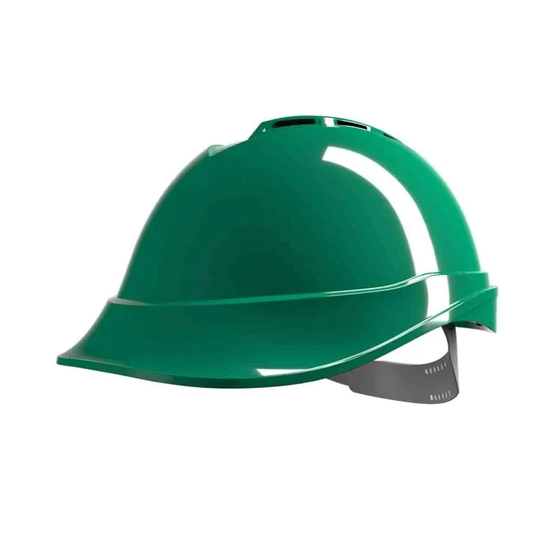 MSA Safety V-Gard 200 Green Ventilated Adjustable Safety Helmet GV641-0000000-000