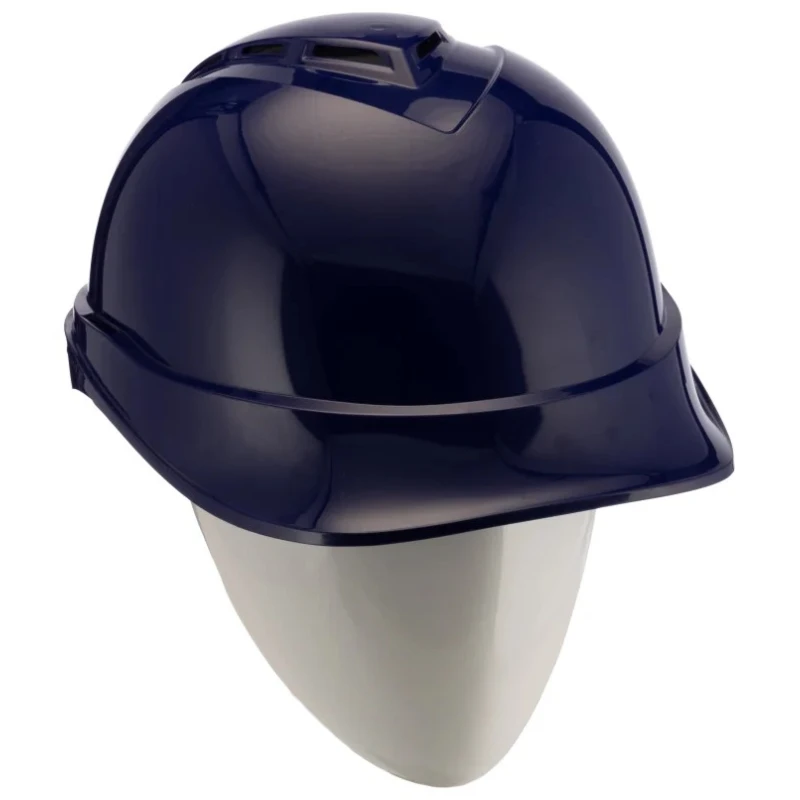 MSA Safety Blue Ventilated Adjustable Safety Helmet GV651-0000000-000