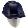 MSA Safety Blue Ventilated Adjustable Safety Helmet GV651-0000000-000