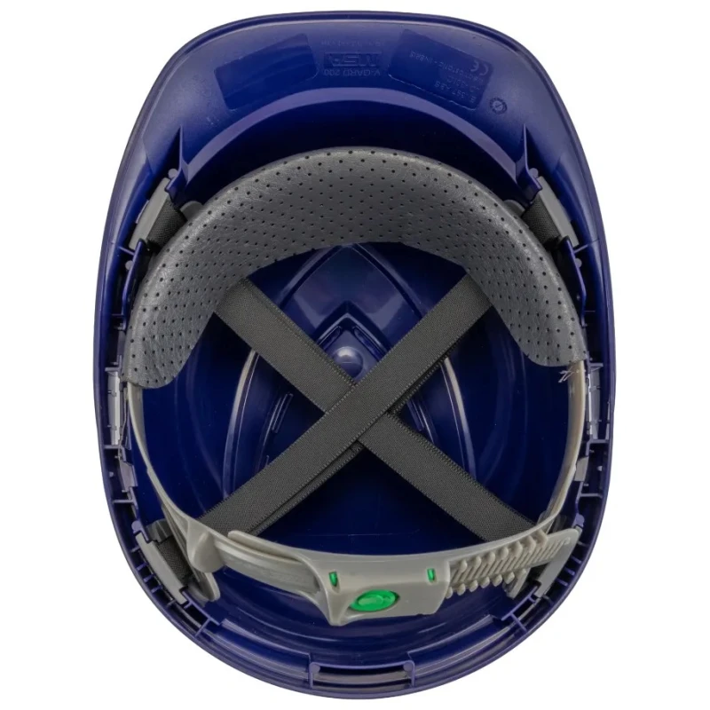 MSA Safety Blue Ventilated Adjustable Safety Helmet GV651-0000000-000