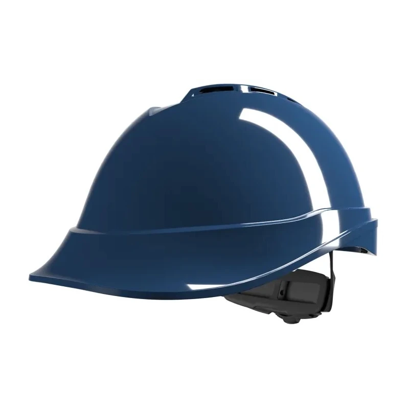 MSA Safety V-Gard 200 Blue Ventilated Adjustable Safety Helmet GV652-0000000-000