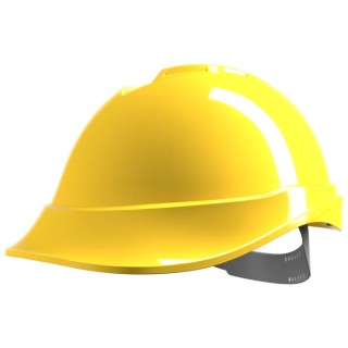 MSA Safety V-Gard 200 Yellow Adjustable Safety Helmet GV721-0000000-000
