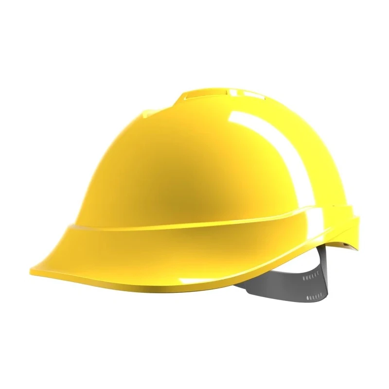 MSA Safety V-Gard 200 Yellow Adjustable Safety Helmet GV721-0000000-000