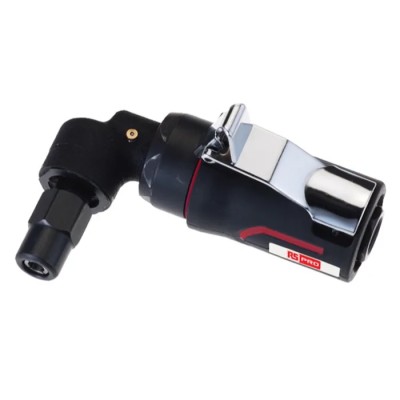 RS PRO 1900rpm Angle Air Die Grinder Ergonomic Handle 118mm Length 80 psi Operating Pressure 53.8 L/min Air 193-8677