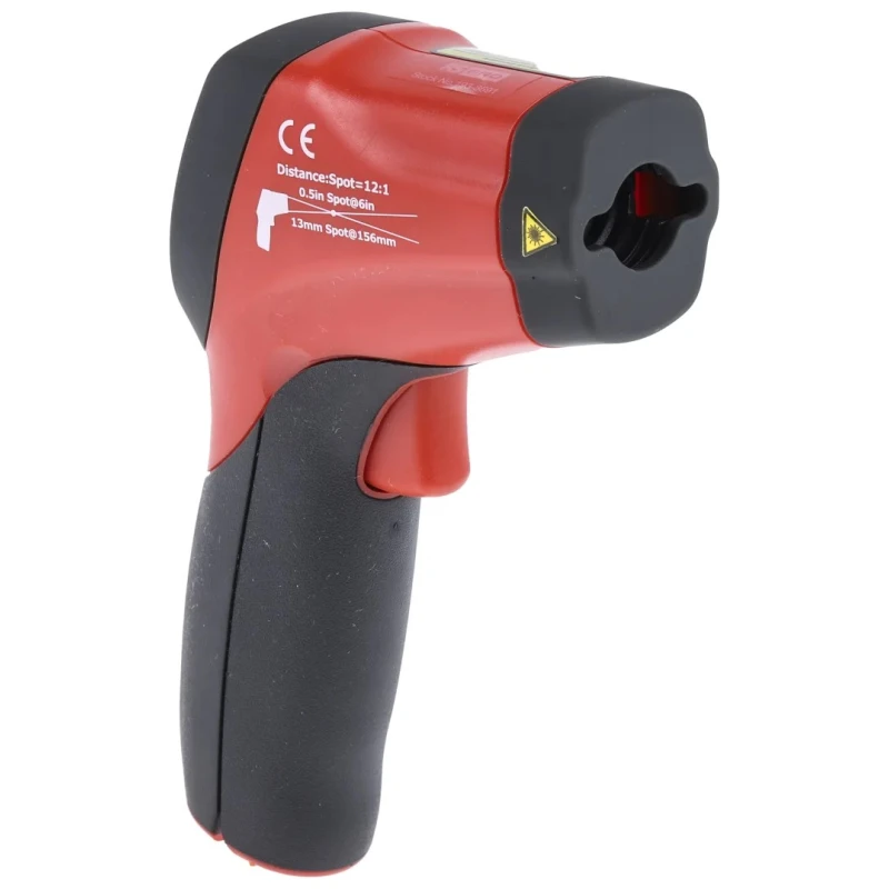 RS PRO Infrared Thermometer, -50 °C to 550 °C, ±1 % Accuracy, Dual Laser, Adjustable Emissivity, Model 8861 193-8691
