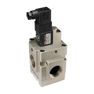 SMC Pneumatic Solenoid Valve 3 Port Threaded R Connection 24V DC 5W Aluminium Alloy VG342 