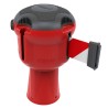 Skipper Red Safety Barrier Retractable Barrier with Red and White Tape, 9 m Length Skipper01-R R/W