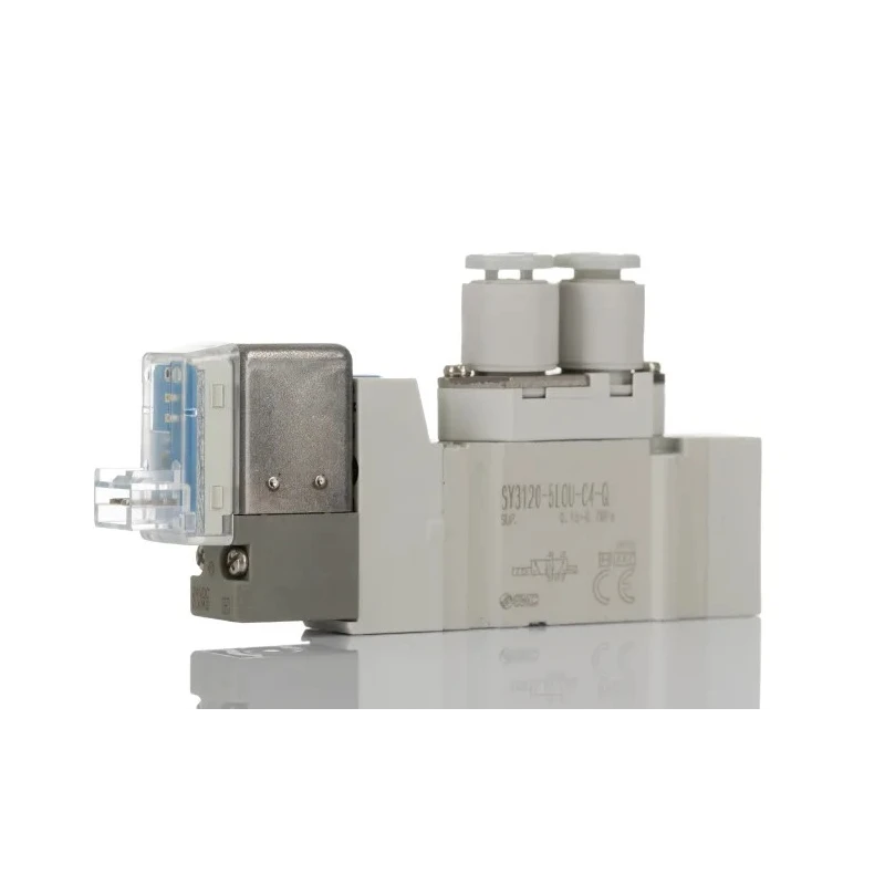 SMC Pneumatic Solenoid Valve 5 Ports Threaded Rc Connection 24V DC 0.5W Power SY3000