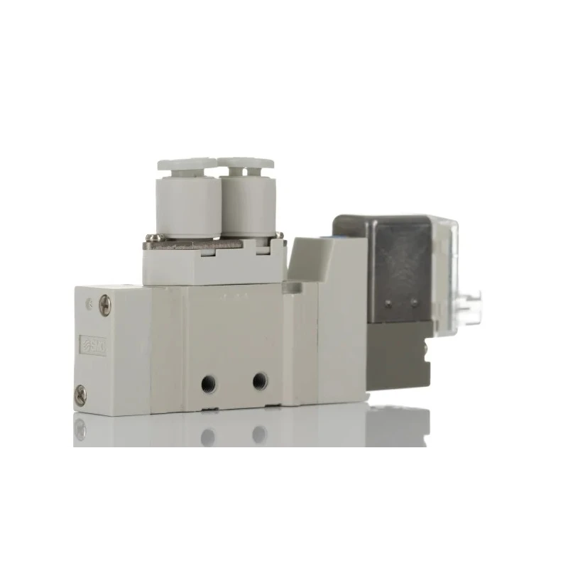 SMC Pneumatic Solenoid Valve 5 Ports Threaded Rc Connection 24V DC 0.5W Power SY3000