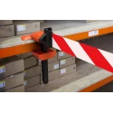 Skipper Orange, Black Safety Barrier 140 mm Clamp01