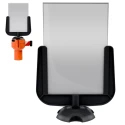 Skipper Black Polycarbonate Safety Barrier 266 mm Sign01