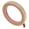 3M Clear Polyethylene Terephthalate Electrical Tape 12mm x 66m Acrylic Adhesive 130°C Max Operating Temperature TC40C12