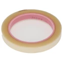 3M Clear Polyethylene Terephthalate Electrical Tape 12mm x 66m Acrylic Adhesive 130°C Max Operating Temperature TC40C12