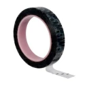 3M Clear Polyethylene Terephthalate Electrical Tape 12mm x 66m Acrylic Adhesive 130°C Max Operating Temperature TC40C12