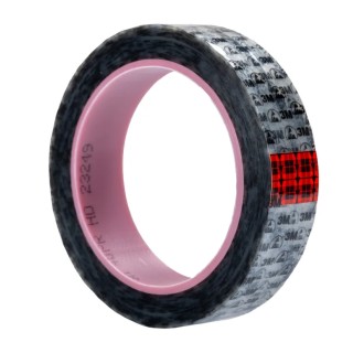 3M 3M Tape 40 Clear Polyethylene Terephthalate Electrical Tape, 25mm Width, 66m Length TC40C25