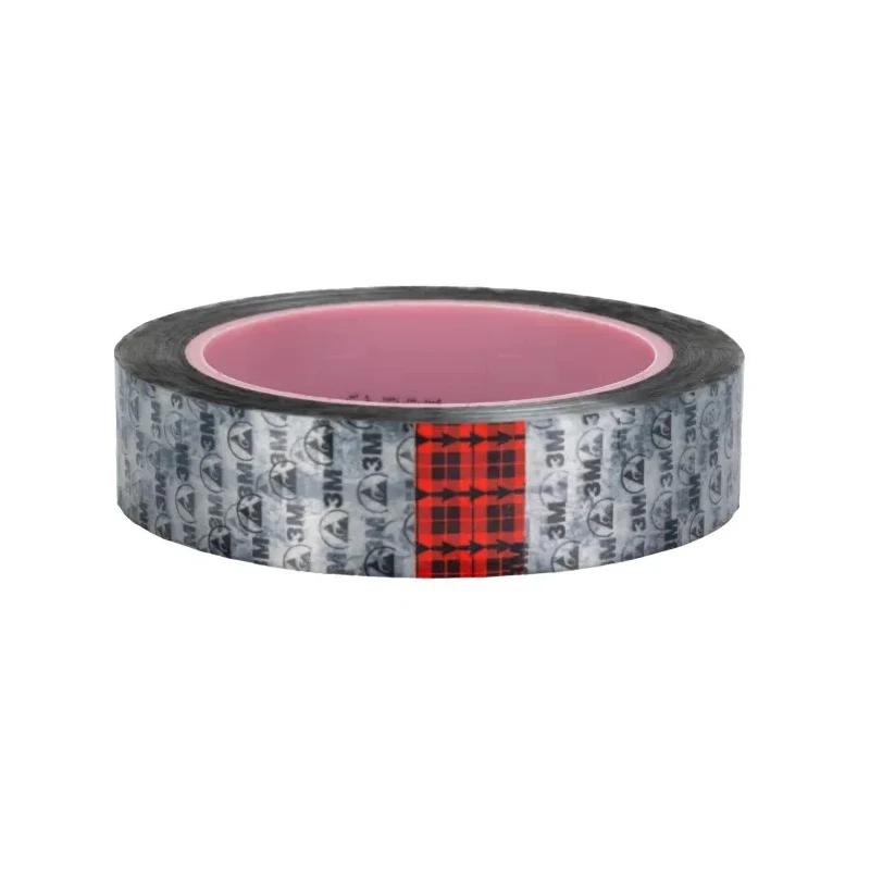 3M 3M Tape 40 Clear Polyethylene Terephthalate Electrical Tape, 25mm Width, 66m Length TC40C25