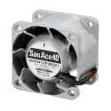 Sanyo Denki San Ace 9HV Series High Static Pressure Axial Fan 12V DC, 18.3W, 1.52A, 49.8 m³/h, 25000 RPM, 40mm 9HV0412P3K001