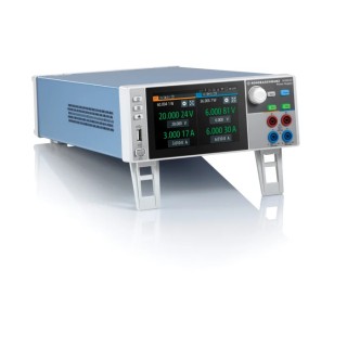 Rohde & Schwarz Digital Bench Power Supply 2-Output 0 V to 20 V, 120 W, 6 A Max NGM202-G
