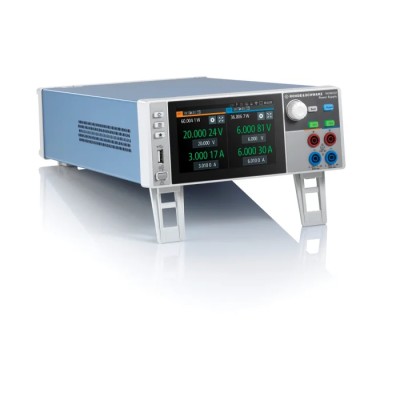 Rohde & Schwarz Digital Bench Power Supply 2-Output 0 V to 20 V, 120 W, 6 A Max NGM202-G