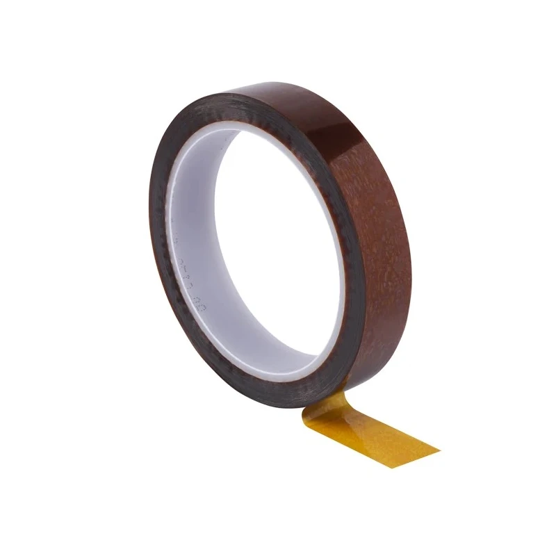 3M Electrical Tape 12mm x 33m Polyimide Film Amber Heat Resistant Insulation T120512