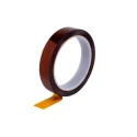 3M Electrical Tape 12mm x 33m Polyimide Film Amber Heat Resistant Insulation T120512