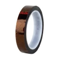 3M Electrical Tape 12mm x 33m Polyimide Film Amber Heat Resistant Insulation T120512