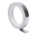 3M Conductive Metallic Tape Aluminium Backing 25mm x 16m 130°C Max T117025