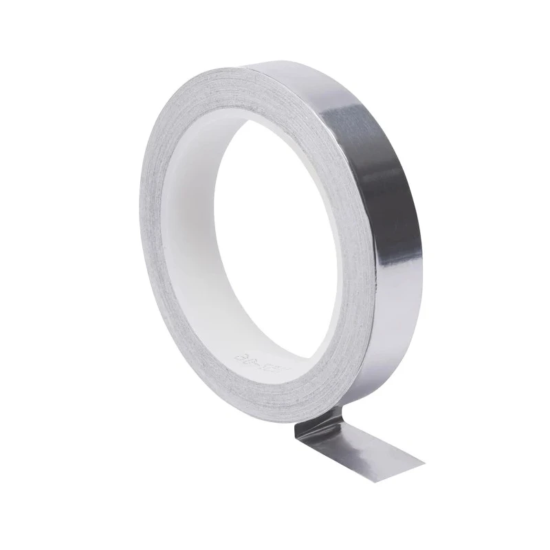 3M Conductive Metallic Tape Aluminium Backing 25mm x 16m 130°C Max T117025