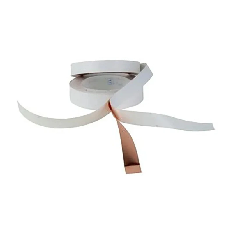 3M Conductive Metallic Tape Copper Foil Acrylic Adhesive Double-Sided 12mm x 16m 130°C Max T118212