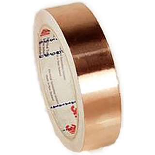 3M Conductive Metallic Tape Copper Foil Backing Acrylic Adhesive 15mm x 16.5m 130°C Max T118115