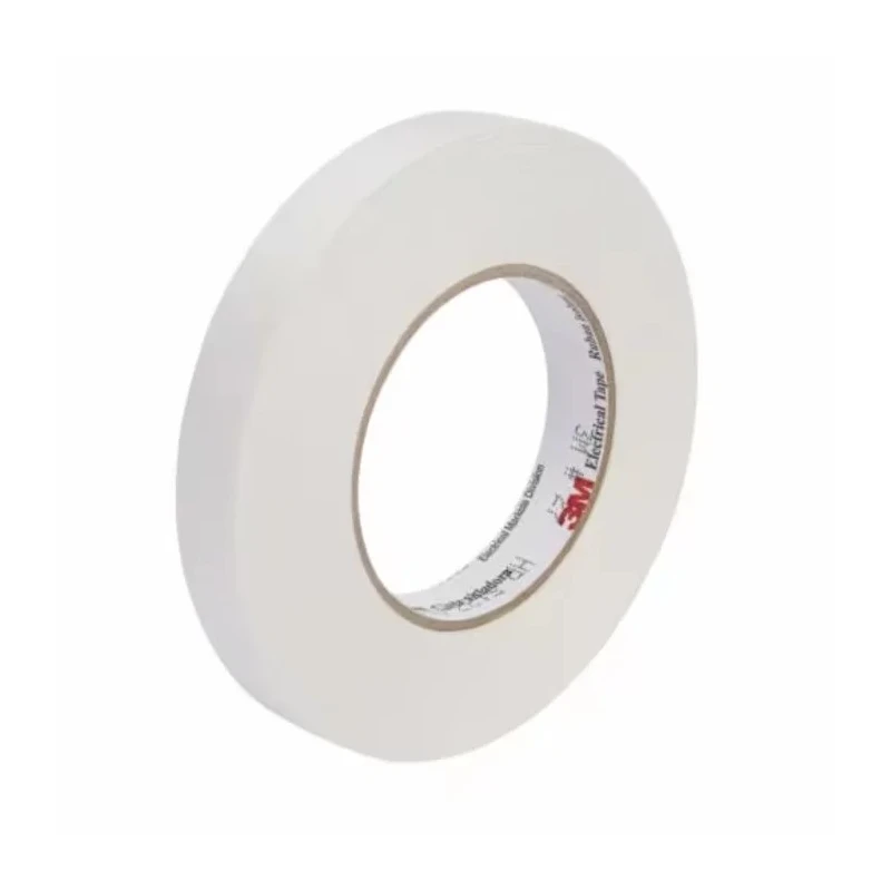 3M Cloth Tape White Glass Cloth Backing Thermosetting Rubber Adhesive 150°C Maximum Operating Temperature T2719