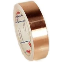 3M Non-Conductive Metallic Tape Dead Soft Copper Foil Backing Acrylic Adhesive 12mm x 33m 130°C Maximum Operating T119412