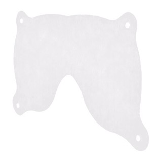 3M Disposable Overspray Guard Filter Cover with Twin Inhalation Valves and Large Carbon Filters 400+