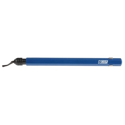 Noga Fine Burr Deburring Tool with Carbide Blade, Aluminium Handle, 120mm Length TB 1000