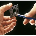 Noga Fine Burr Deburring Tool with Carbide Blade, Aluminium Handle, 120mm Length TB 1000