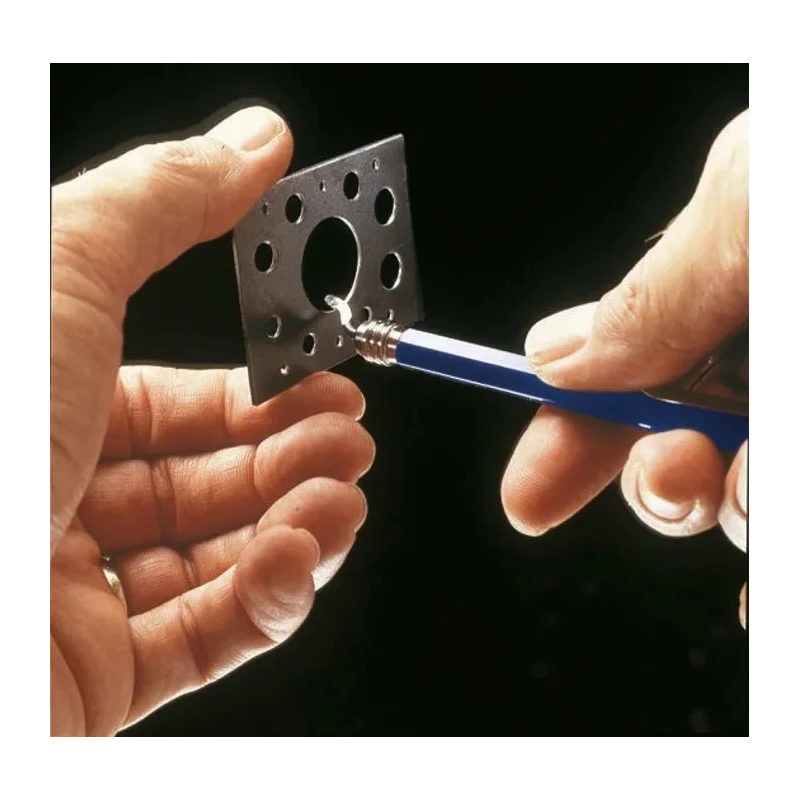 Noga Fine Burr Deburring Tool with Carbide Blade, Aluminium Handle, 120mm Length TB 1000