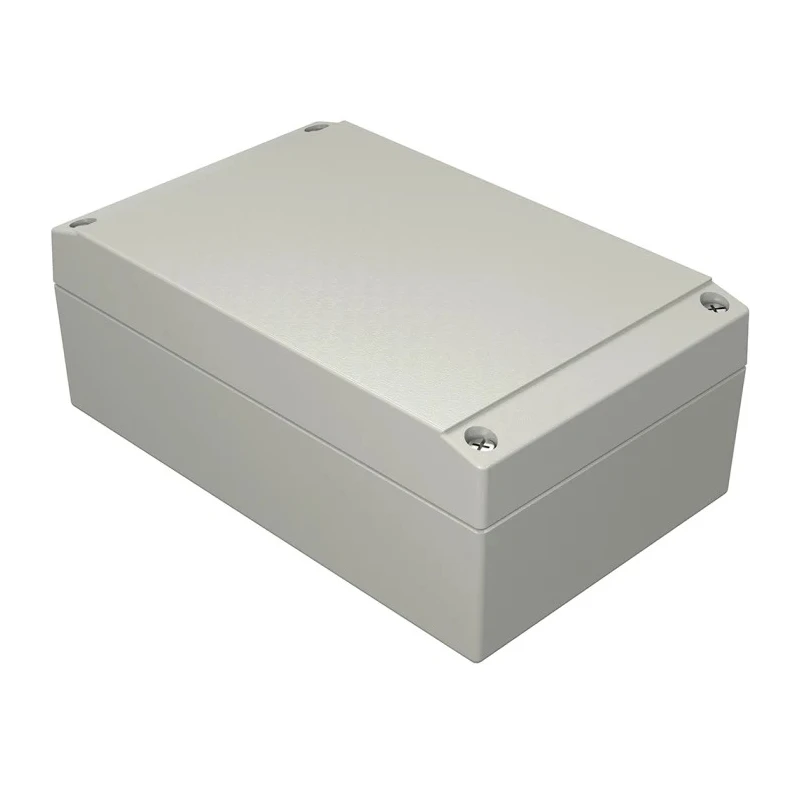 Rose Aluform Series Die Cast Aluminium Enclosure Grey Lid IP66 IK09 160 mm x 160 mm x 100 mm IP66